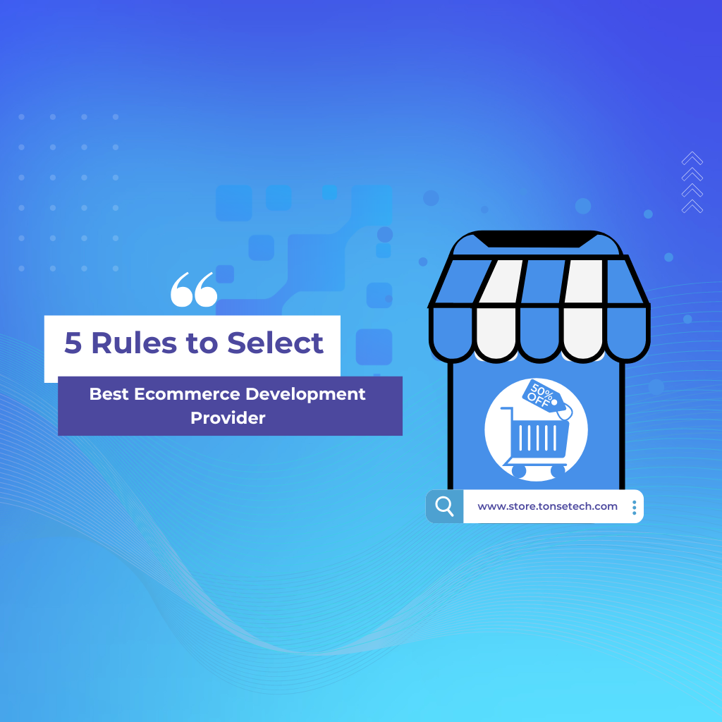 5 Rules to Select the Best Ecommerce Development Services