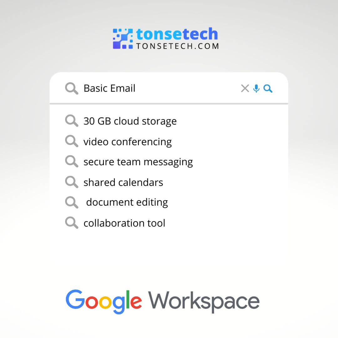 Google Email – Tonsetech Digital